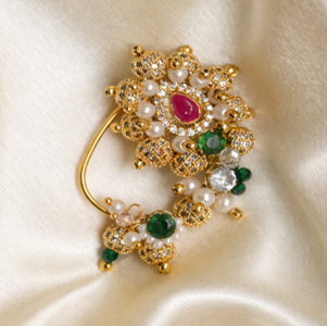 Peshwai AD Bridal Nath