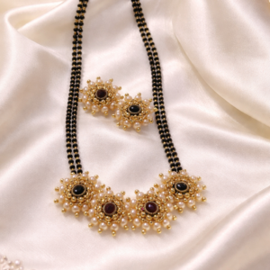 Golden pearl Mangalsutra