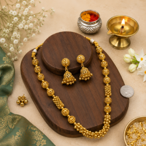 Kanak Jhumka Haar Set