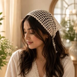 Rosy Dream Handmade Head Wrap