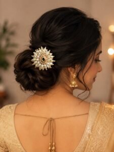 Maharani Pearl Bloom Juda Pin