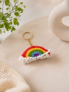 New Rainbow Keychain