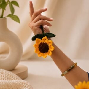 Sunflower Keychain